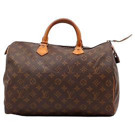 Borsa Louis Vuitton Speedy 30 Monogram Canvas Marrone Monogramma