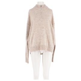 Autre Marque ALO Wollpullover beige Beige
