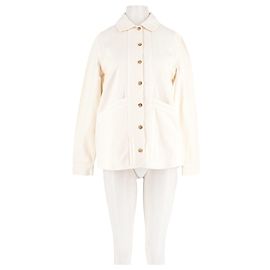 SéZane White Cotton Jacket White