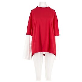 Autre Marque Top en coton rouge LIONESS Rouge