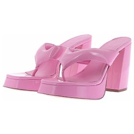 Autre Marque Plataformas GIA BORGHINI em pele rosa Rosa
