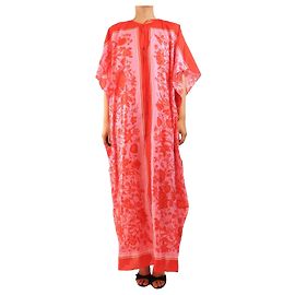 Gucci Kaftan floral rosa - size UK 16 Rosa