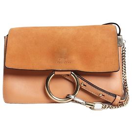 Chloé Borsa a tracolla Peach Faye Arancione