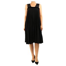 Max Mara Mini abito plissé nero - size Altro