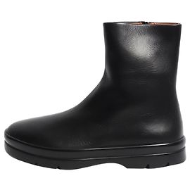 The row Bottines en cuir noir - taille EU 38.5 (UK 5.5) Noir