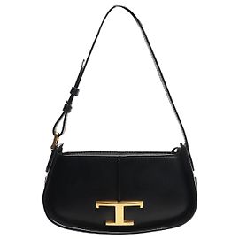 Tod's Mini borsa a tracolla T-Timeless nera Nero