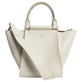 Max Mara Borsa 2way in pelle bianca Bianco