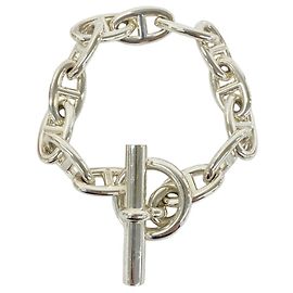 Hermès Hermes Vintage Chaine d'Ancre MM 15-link Armband Silber