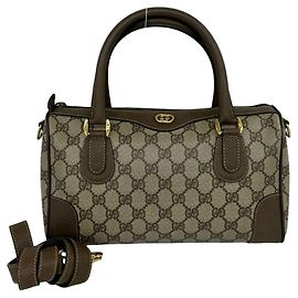 Sac à épaule Gucci en cuir marron Marron