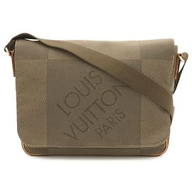 Borsa Louis Vuitton Damier Geant Petit Messager Altro Cachi