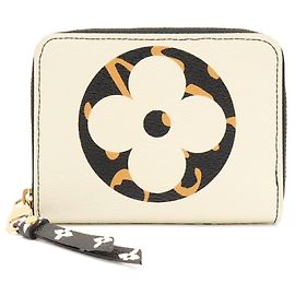 Louis Vuitton Monogram Jungle Zippy Coin Purse Eggshell Monogram