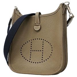 Hermès Hermes Shoulder Bag Evelyne TPM Taupe