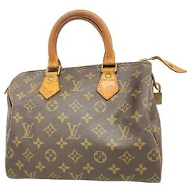 Bolsa Louis Vuitton Monogram Speedy 25 Marrom