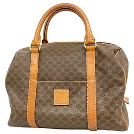 Céline Borsa Celine Macadam Brown da donna Marrone