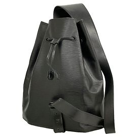 Louis Vuitton Epi Sac Ad Shoulder Bag Noir