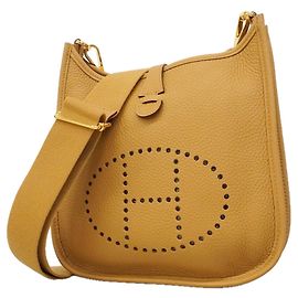 Hermès Hermes Evelyne 23 Schultertasche Beige