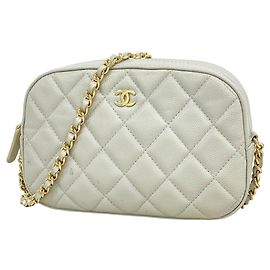Borsa a tracolla Chanel Matelassé con catena Marrone