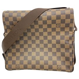 Borsa a tracolla Louis Vuitton Damier Naviglio Damier ebene