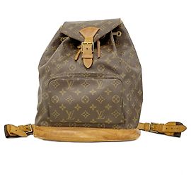 Sac à dos Louis Vuitton Monogram Montsouris GM Marron