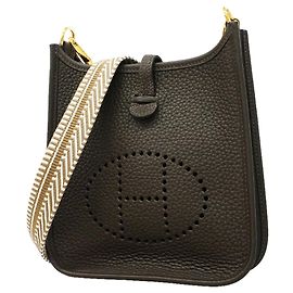 Hermès Hermes Shoulder Bag Evelyne TPM Brown