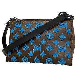 Louis Vuitton Brown Shoulder Bag Brown