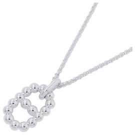 Hermès Hermes Chaine d'Ancre A II Pendant Necklace Silvery