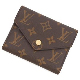 Portefeuille Tri-fold Louis Vuitton en Monogram Marron