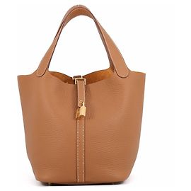 Hermès Borsa Hermes Picotin Lock MM D'oro