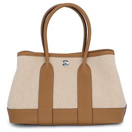 Hermès Hermes Neo Garden 23 Tote Bag Brown Cream