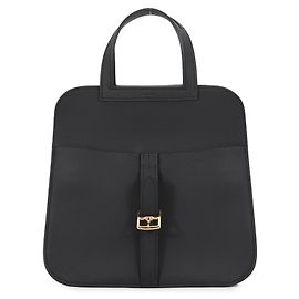 Hermès Borsa Hermes Alzan Mini in pelle Swift nera Nero