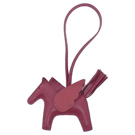 Hermès Hermes Rodeo Pegasus Handbag Charm Roja