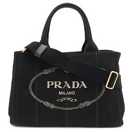 Saco Tote Prada Canapa Preto