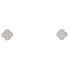 Boucles d'oreilles Van Cleef & Arpels Sweet Alhambra Doré