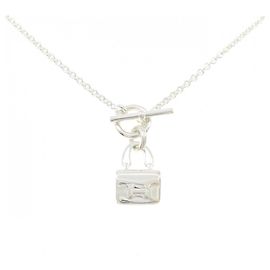 Hermès Collana Amulette Constance Hermes Argento