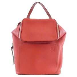 Mochila Loewe Goya Small Vermelho