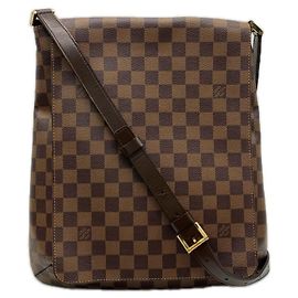 Louis Vuitton Damier Musette Handtasche Braun Beige