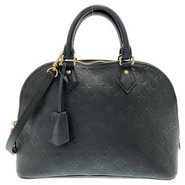 Bolso Louis Vuitton Monogram Empreinte Alma PM Negro