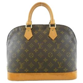 Louis Vuitton Monogram Alma PM Handtasche Braun