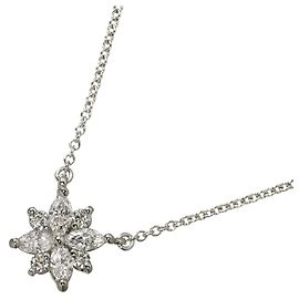 Autre Marque Tiffany & Co. Victoria Cluster Diamond Necklace Other