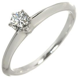 Autre Marque Tiffany & Co. Platinum Solitaire Diamond Ring Other