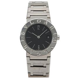 Bulgari Reloj de pulsera Quartz negro para mujer Bvlgari BB26SS Otro