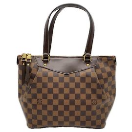 Sac à main Louis Vuitton Damier Westminster PM Marron Beige