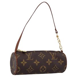 Pochette LOUIS VUITTON Monogram Papillon LV Auth 197526A Monogramma