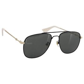 Occhiali da sole GUCCI plastica Ivory Auth BA15668V Crudo