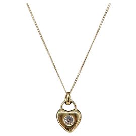 Collier GIVENCHY métal Gold Auth SW2822 Doré