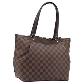 Saco Tote LOUIS VUITTON Damier Ebene Westminster GM N41103 LV Auth am12550SAV Damier ebene