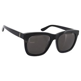 Autre Marque SAINT LAURENT Sunglasses plastic Black Auth BA15671V Black