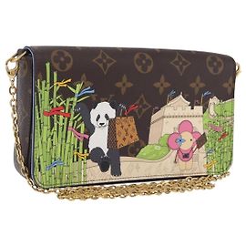 LOUIS VUITTON Monogram Vivienne Pochette Felice Bag M80992 LV Auth 197241SAM Monogramma