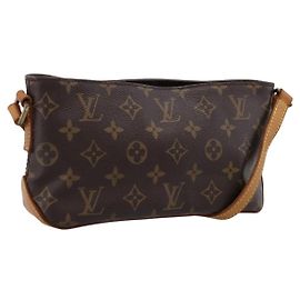 Bolso de hombro LOUIS VUITTON Monogram Trotteur M51240 LV Auth ka6129 Monograma