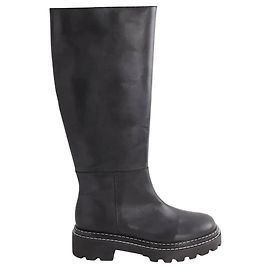 Lk Bennett Julia leather boots black Black